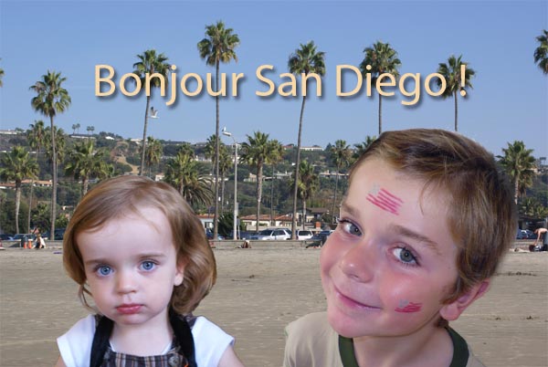bonjour San Diego !